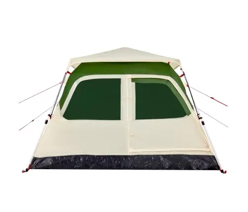 Matkatelk 4 Inimesele, Kuppel, Roheline, Kiirvabastus