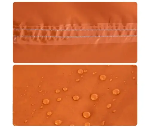 Kempinga Telts 4 Personām, Kupola Forma, Pelēka, Oranža Vidaxl