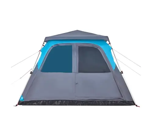 Ģimenes Kempinga Telts 6 Personām, Kupola Forma, Zila Vidaxl