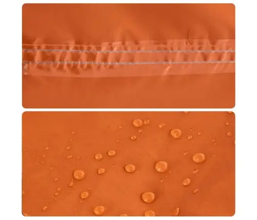 Ģimenes Kempinga Telts 6 Personām, Kupola Forma, Pelēka, Oranža Vidaxl