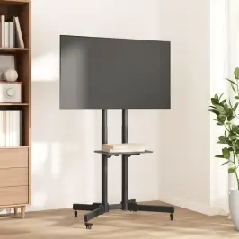 Tv Statīvs Uz Riteņiem, 32-70 Collu Ekrānam, 600X400 Mm, 50 Kg Vidaxl