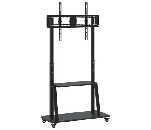 Tv Statīvs Uz Riteņiem, 32-90 Collu Ekrānam, 800X600 Mm, 100 Kg Vidaxl