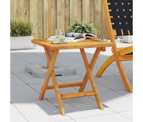 Dārza Galds, 40X40X40 Cm, Akācijas Masīvkoks Vidaxl