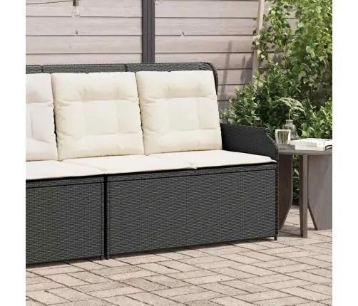 Atgāžams Dārza Krēsls Ar Matračiem, Melna Pe Rotangpalma Vidaxl Atgāžams Dārza Krēsls Ar Matračiem, Melna Pe Rotangpalma Vidaxl