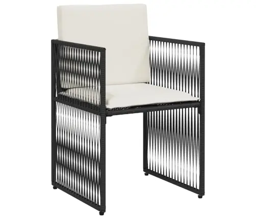 7-Daļīgs Dārza Mēbeļu Komplekts Ar Matračiem, Pe Rotangpalma Vidaxl