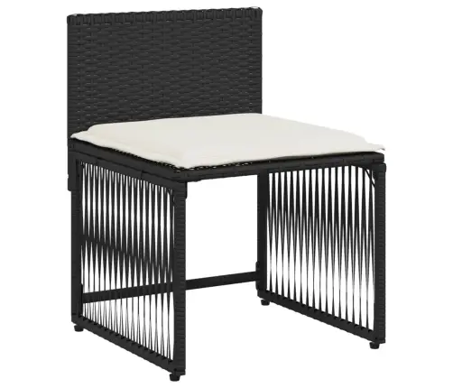 7-Daļīgs Dārza Mēbeļu Komplekts Ar Matračiem, Pe Rotangpalma Vidaxl