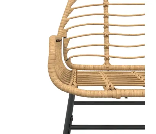 Dārza Krēsli, 2 Gab., Brūns Pe Rotangpalmas Pinums Vidaxl