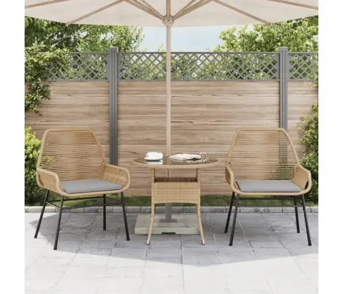 Aiatoolid Koos Istmepatjadega 2 Tk, Pruun, Polürotang