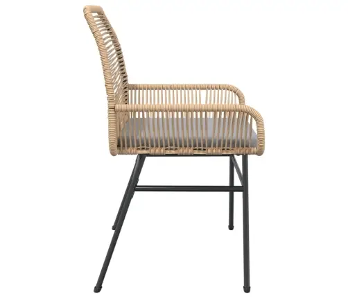 Aiatoolid Koos Istmepatjadega 2 Tk, Pruun, Polürotang