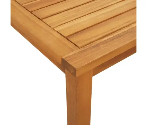 Bistro Baldų Komplektas, 3 Dalių, Smėlio, Poliratanas/Akacija