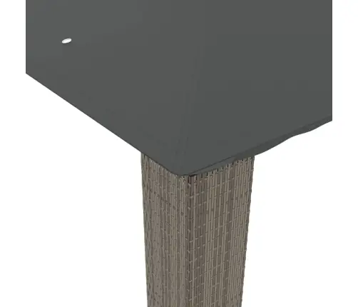 Nojume Ar Dubultu Jumtu, Antracītpelēka, 2,94X2,94 M, Tērauds Vidaxl