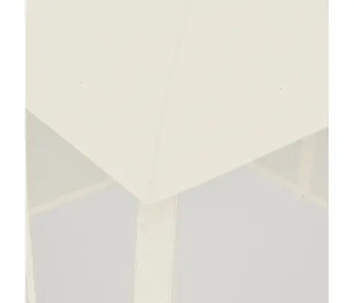 Pavėsinė Su Stogu Ir Sienomis, Kreminė, 2,93X2,93M, Plienas