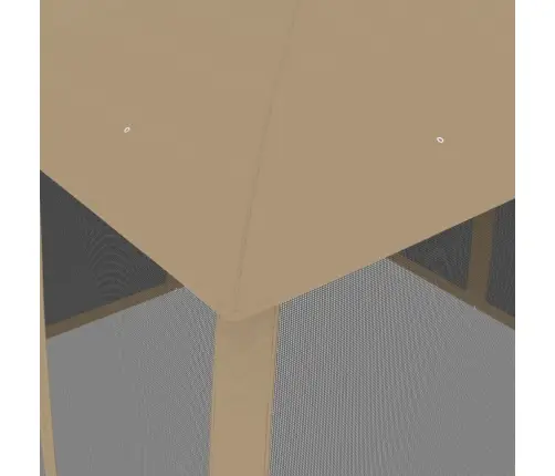 Kahekordse Katuse Ja Võrkseintega Paviljon 2,93X2,93 M