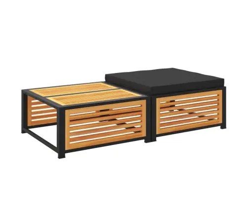 Dārza Galds Ar Solu, Akācijas Masīvkoks Vidaxl Dārza Galds Ar Solu, Akācijas Masīvkoks Vidaxl