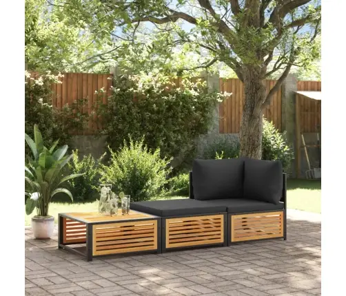 Dārza Galds Ar Solu, Akācijas Masīvkoks Vidaxl Dārza Galds Ar Solu, Akācijas Masīvkoks Vidaxl