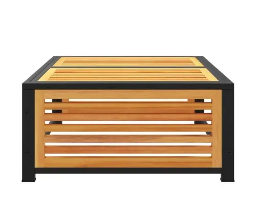 Dārza Galds, 68X68X30 Cm, Akācijas Masīvkoks Vidaxl