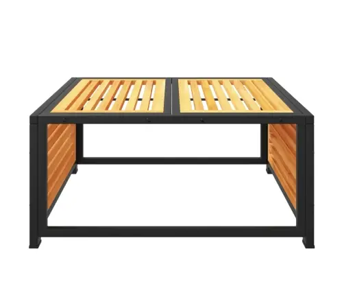 Dārza Galds, 68X68X30 Cm, Akācijas Masīvkoks Vidaxl