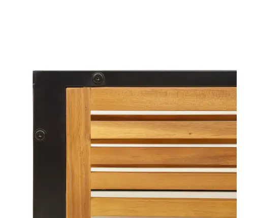 Dārza Galds, 68X68X30 Cm, Akācijas Masīvkoks Vidaxl