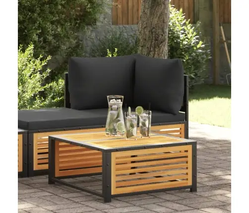 Dārza Galds, 68X68X30 Cm, Akācijas Masīvkoks Vidaxl