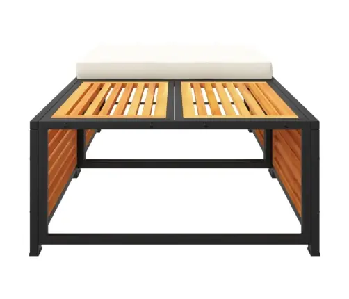 Dārza Galds Ar Solu, Akācijas Masīvkoks Vidaxl