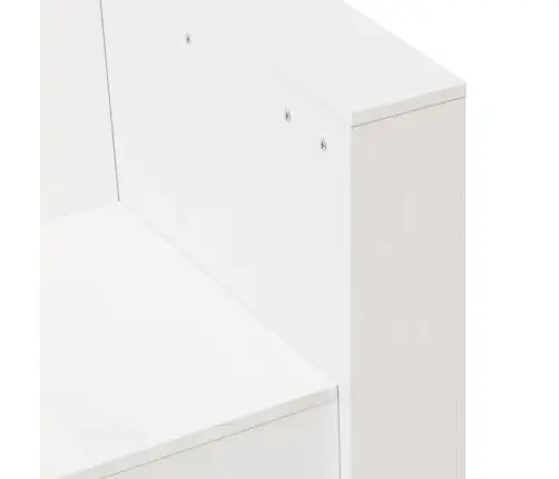 2-Daļīgs Dārza Atpūtas Mēbeļu Komplekts, Balts Priedes Koks Vidaxl