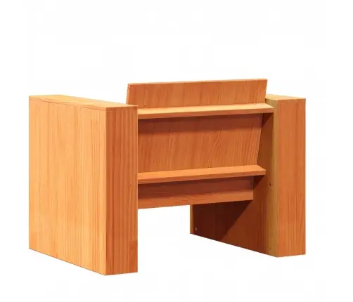 2-Osaline Aiamööbli Komplekt, Vahapruun, Männipuit