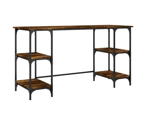 Rakstāmgalds, Ozolkoka Krāsa, 140X50X75 Cm, Inženierijas Koks Vidaxl