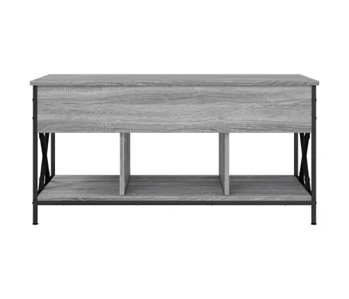 Kafijas Galdiņš, Pelēka Ozola, 100X55X50 Cm, Inženierijas Koks Vidaxl