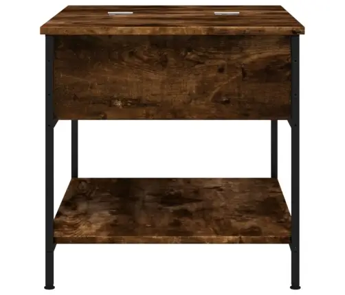 Kavos Staliukas, Dūminis, 70X50X50cm Apdirbta Mediena/Metalas