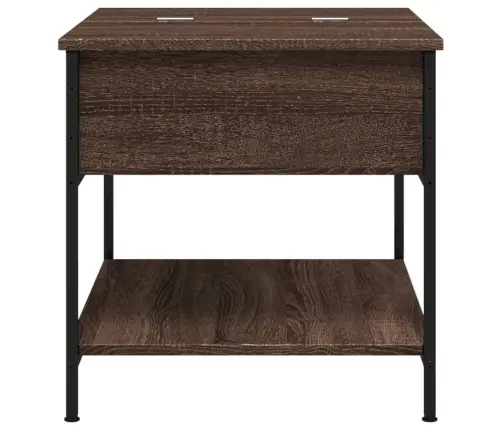 Kafijas Galdiņš, Brūna Ozola, 70X50X50 Cm, Inženierijas Koks Vidaxl