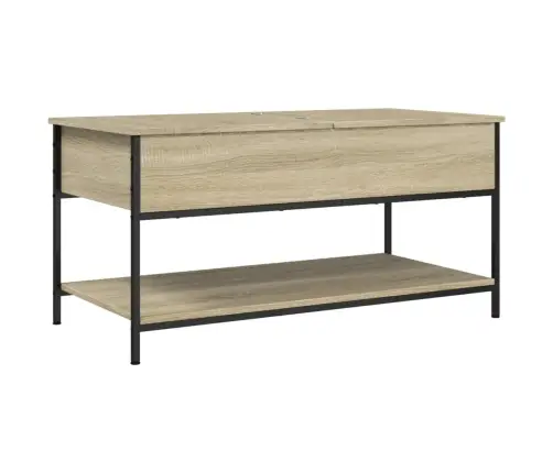 Kafijas Galdiņš, Ozola Krāsa, 100X50X50 Cm, Inženierijas Koks Vidaxl