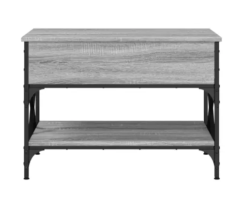 Kafijas Galdiņš, Pelēka Ozola, 70X50X50 Cm, Inženierijas Koks Vidaxl