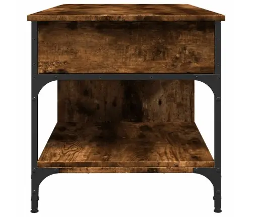 Kohvilaud, Suitsutamm, 100 X 50 X 50 cm Tehispuit Ja Metall