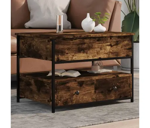 Kafijas Galdiņš, Ozola Krāsa, 70X50X50 Cm, Inženierijas Koks Vidaxl Kafijas Galdiņš, Ozola Krāsa, 70X50X50 Cm, Inženierijas Koks Vidaxl