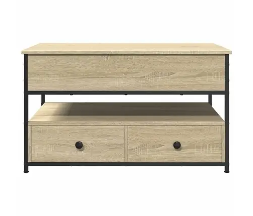 Kavos Staliukas, Ąžuolo, 85X50X50cm Apdirbta Mediena/Metalas