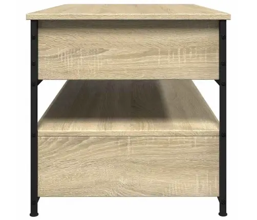 Kavos Staliukas, Ąžuolo, 85X50X50cm Apdirbta Mediena/Metalas