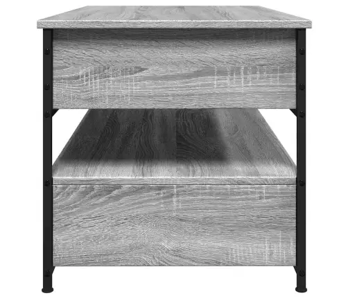 Kohvilaud, Hall Sonoma Tamm, 85X50X50 cm Tehispuit Ja Metall