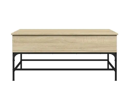 Kafijas Galdiņš, Ozola Krāsa, 100X50X45 Cm, Inženierijas Koks Vidaxl