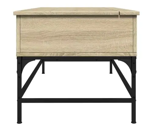 Kafijas Galdiņš, Ozola Krāsa, 100X50X45 Cm, Inženierijas Koks Vidaxl