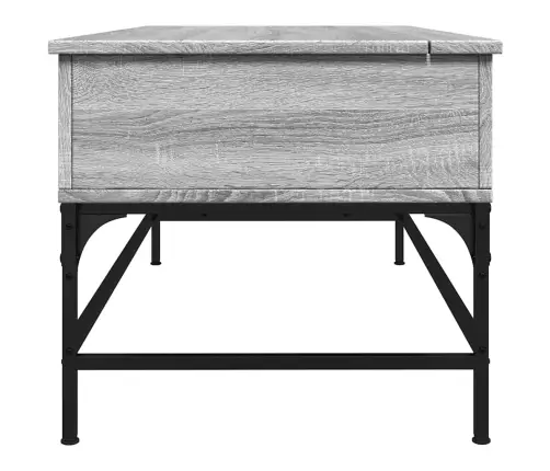 Kohvilaud, Hall Sonoma Tamm, 100X50X45 cm Tehispuit Ja Metall