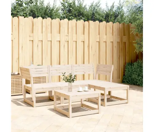 4-Daļīgs Dārza Atpūtas Mēbeļu Komplekts, Priedes Masīvkoks Vidaxl