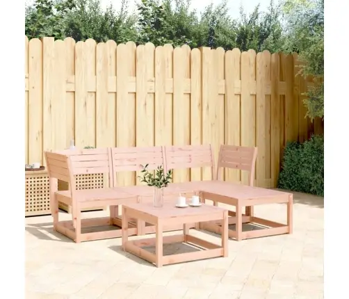 4-Osaline Aiamööbli Komplekt, Ebatsuuga Puit