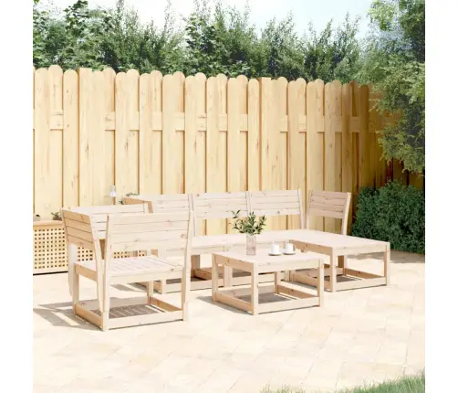 5-Osaline Aiamööbli Komplekt, Männipuit