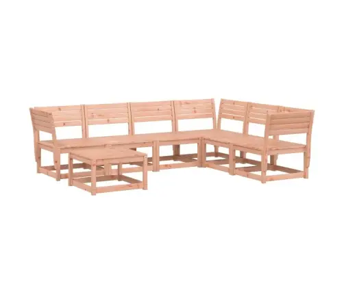 7-Osaline Aiamööbli Komplekt, Ebatsuuga Puit