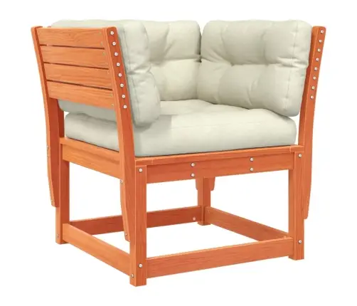 Sodo Komplektas Su Pagalvėlėmis, 8 Dalių, Vaško Rudas, Pušis