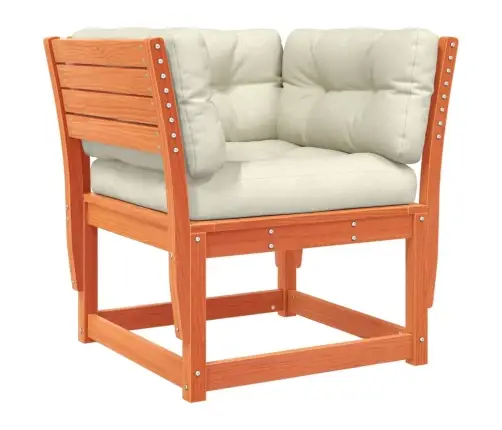 Sodo Komplektas Su Pagalvėlėmis, 8 Dalių, Vaško Rudas, Pušis