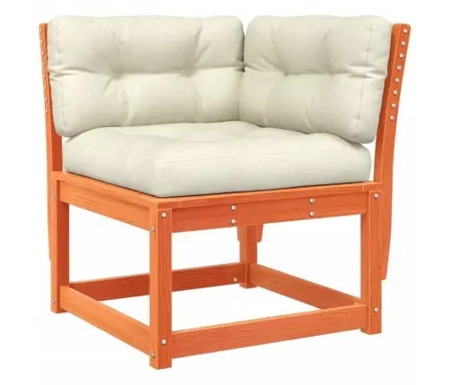 Sodo Komplektas Su Pagalvėlėmis, 8 Dalių, Vaško Rudas, Pušis