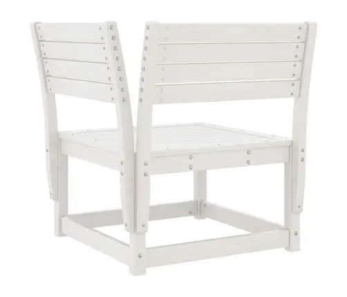 5-Osaline Aiadiivani Komplekt, Valge, Männipuit