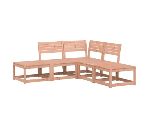 Sodo Sofos Komplektas, 5 Dalių, Douglas Eglės Medienos Masyvas