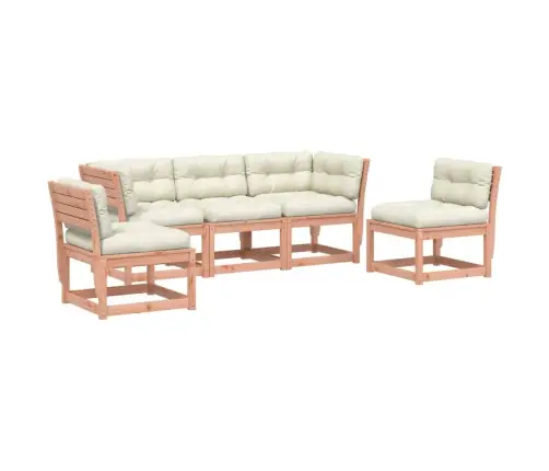 5-Osaline Aiadiivani Komplekt Patjadega, Ebatsuuga Puit